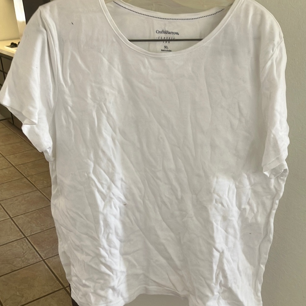 FINAL MARKDOWN Croft and barrow classic tee xl